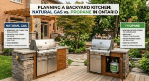 Planning a Backyard Kitchen: Natural Gas vs. Propane in Ontario