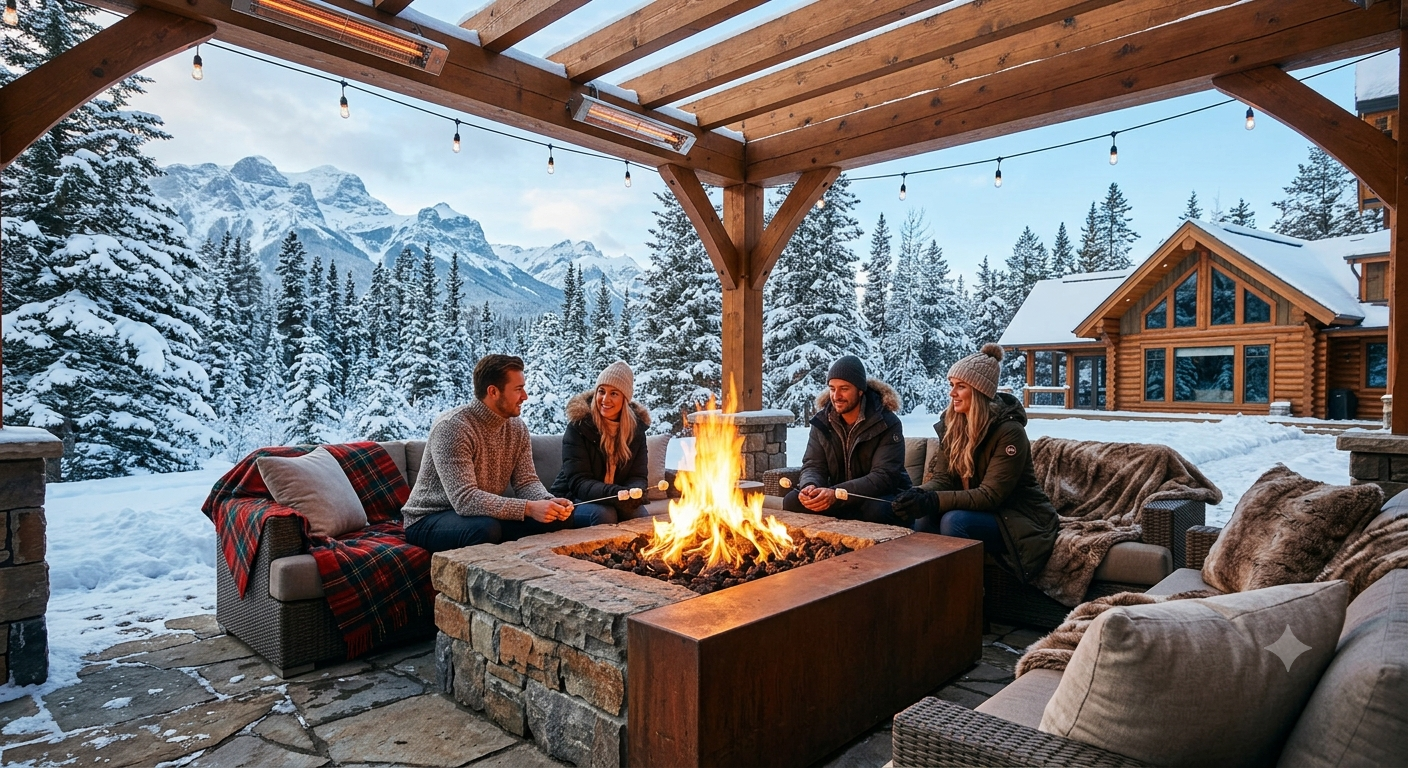 Best Fire Pit Designs for Canadian Winters