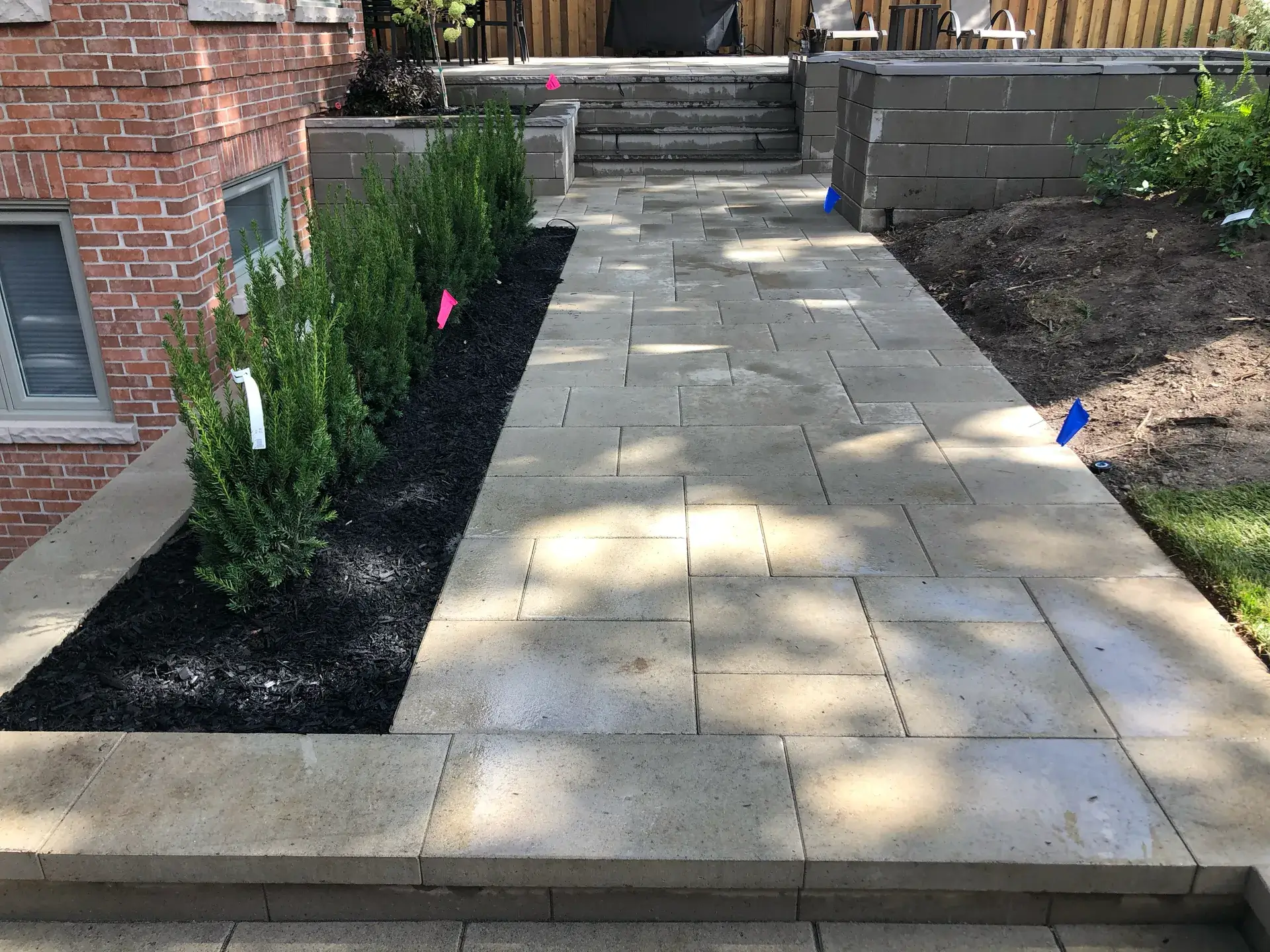 Custom interlocking driveway installation for Toronto and GTA homes by UltraScape