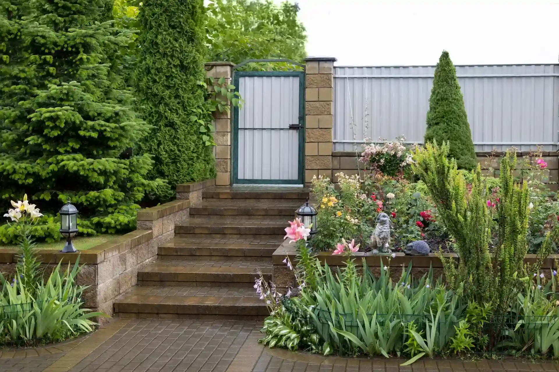 Custom outdoor landscape designed by UltraScape with professional landscaping and landscape design services across Ajax, ON