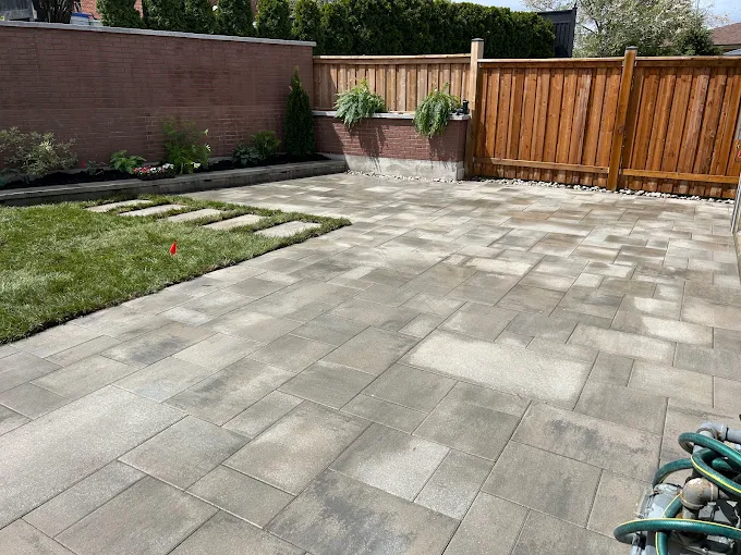 Durable Toronto landscaping materials installed by Ultrascape for long-lasting outdoor beauty and year-round performance