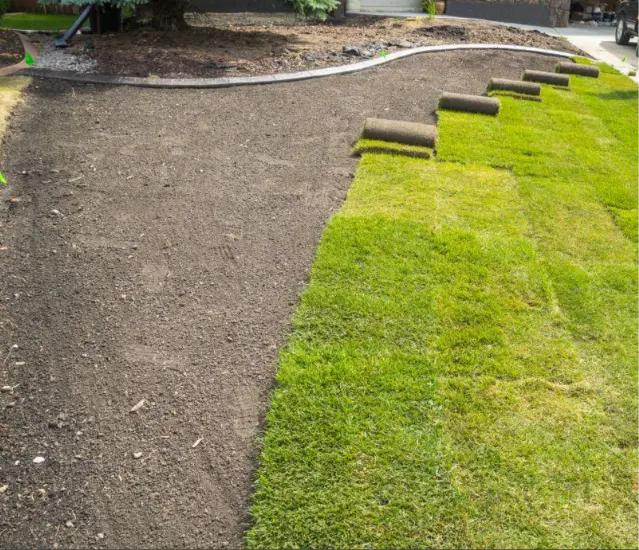 Professional soil preparation for healthy new sod growth in Toronto and the GTA by UltraScape