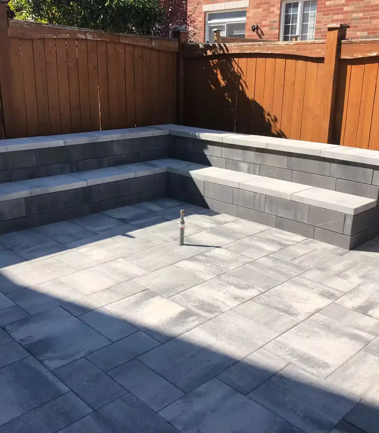 Interlocking stone, paver, and brick materials by UltraScape for custom Toronto landscape and hardscape projects