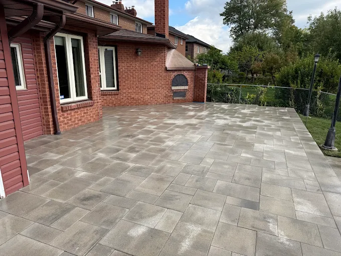 Custom outdoor living project completed by Ultrascape showcasing expert landscaping and premium hardscape craftsmanship