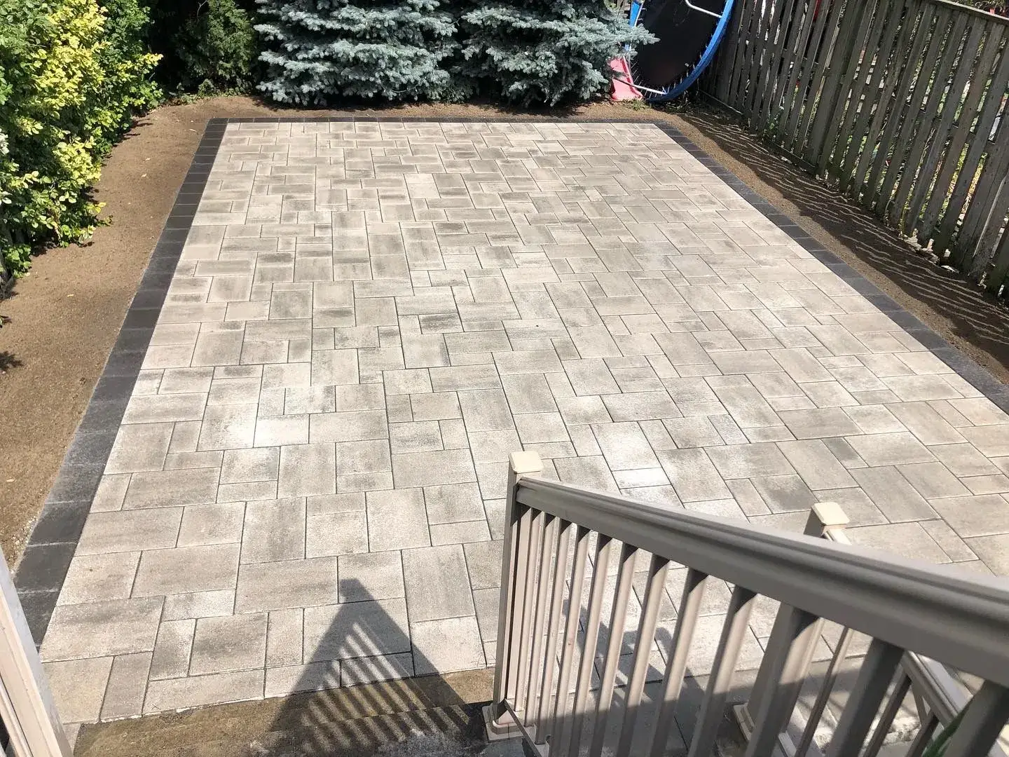 professionally designed patio